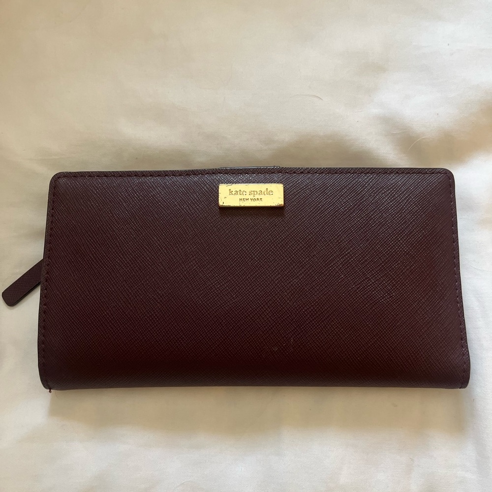 Purple Kate Spade Wallet